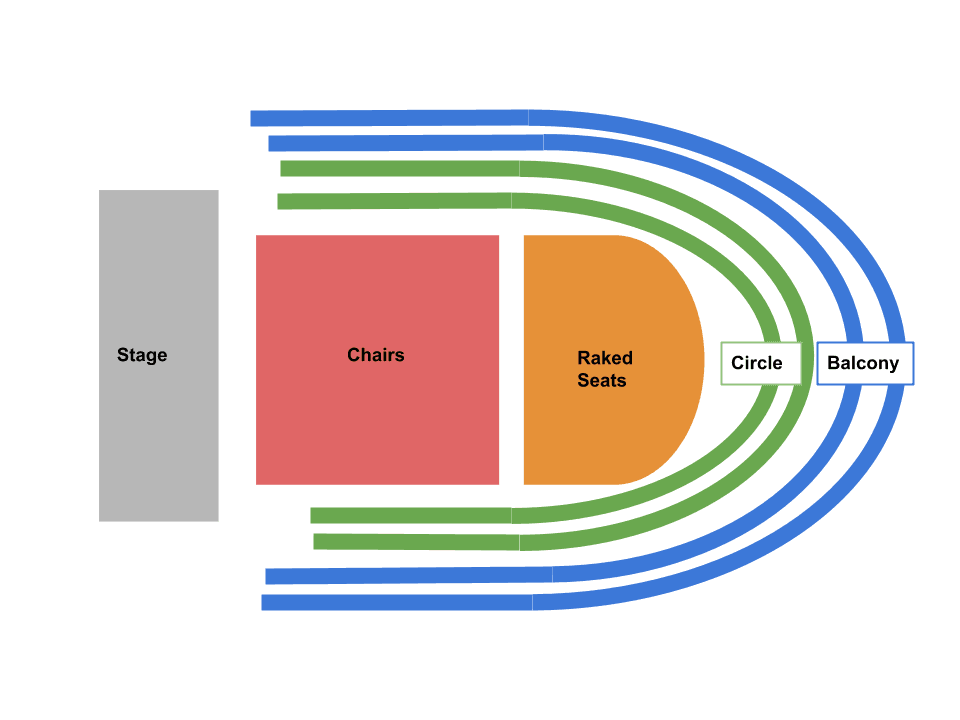 Olivier Hall seating plan